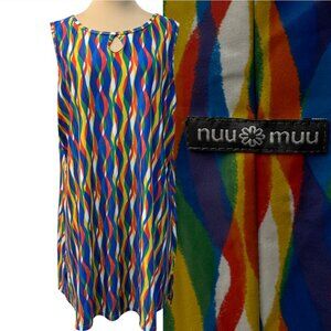 Nuu Muu Ruu-Muu Rainbow  A-line Active Dress, SPF 50+ Boho | Size: 3XL